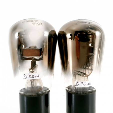 2 X RE074 TUBE. TELEFUNKEN BRAND. GLOBE. MATCHED PAIR. CD  ENA