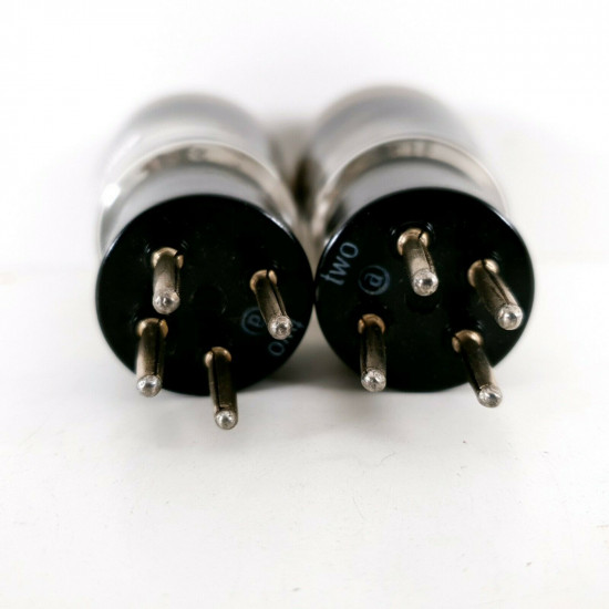 2 X RE074 TUBE. TELEFUNKEN BRAND. GLOBE. MATCHED PAIR. CD  ENA