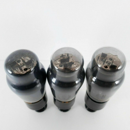 3 X KT33C GEC TUBE. SMOKED GLASS. 1940s PRODUCTION. MATCHED TRIO. CK  ENA
