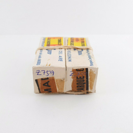 2 X Z759 / CV5060 GEC TUBE. SMOKED GLASS. 1960s PRODUCTION. CU  ENA