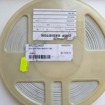 10 x 200K 1/8W 5% SMD RESISTOR. CA391U5000F050721