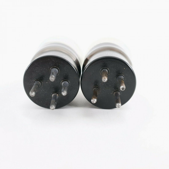 2 X 1561 / RGN2004 PHILIPS-MINIWATT TUBE. SMOOTH PLATES. 1950s. CD  ENA