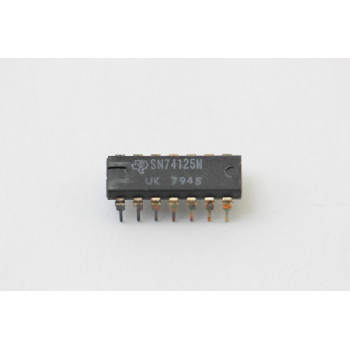 SN74125N TEXAS INST INTEGRATED CIRCUIT NOS 1PC. C573U100C47U228F310816