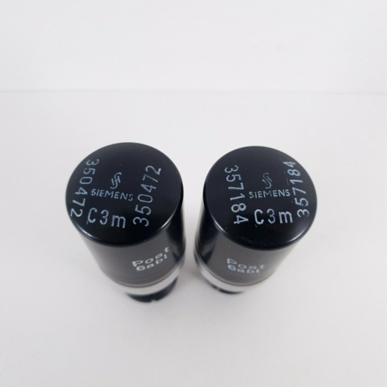 2 X C3m SIEMENS TUBE. POST GABL LABEL. CV  ENA