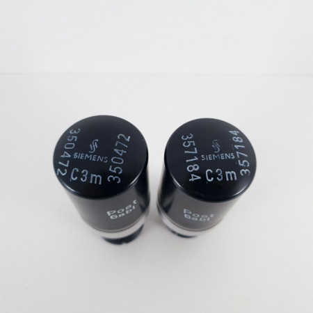 2 X C3m SIEMENS TUBE. POST GABL LABEL. CV  ENA