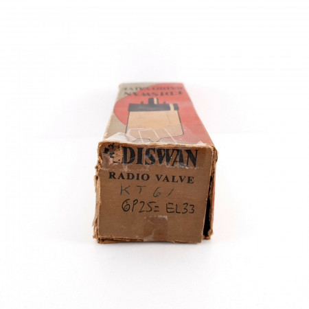 1 X 6P25 / EL33 EDISWAN TUBE. NOS/NIB. CG  ENA