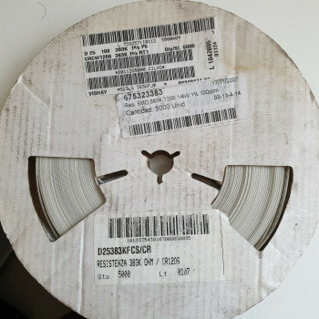 10 x 383K 1/4W 1% 100PPM SMD VISHAY RESISTOR. CA391U4000F050721