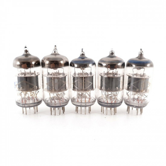 5 X 6H1П / 6N1P TUBE. 1960s RUSSIAN PRODUCTION. NOS. CH139