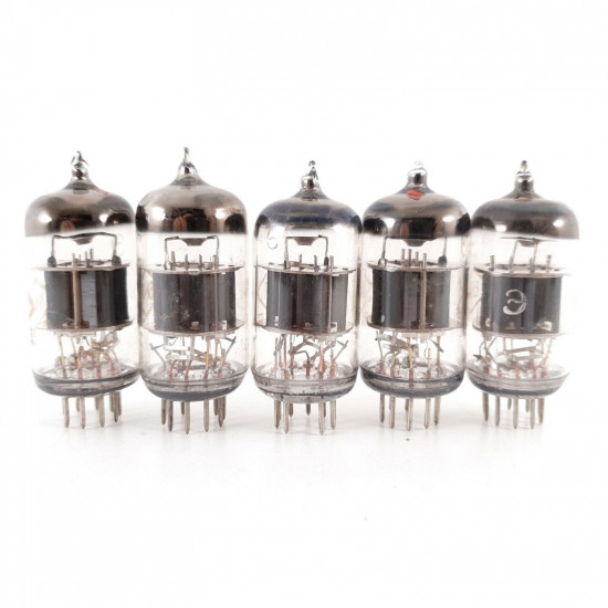 5 X 6H1П / 6N1P TUBE. 1960s RUSSIAN PRODUCTION. NOS. CH139