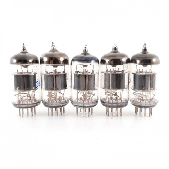 5 X 6H1П / 6N1P TUBE. 1960s RUSSIAN PRODUCTION. NOS. CH139