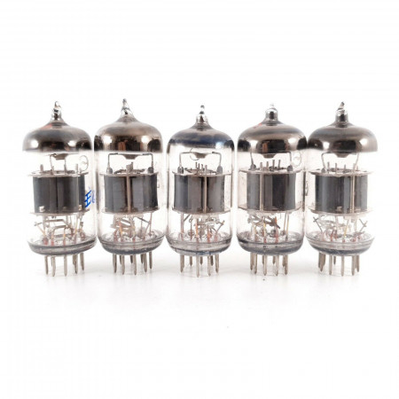 5 X 6H1П / 6N1P TUBE. 1960s RUSSIAN PRODUCTION. NOS. CH139