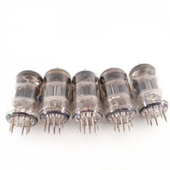 5 X 6H1П / 6N1P TUBE. 1960s RUSSIAN PRODUCTION. NOS. CH139