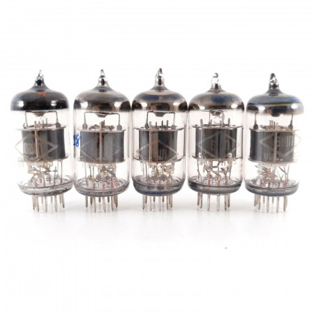 5 X 6H1П / 6N1P TUBE. 1960s RUSSIAN PRODUCTION. NOS/NIB. CH139