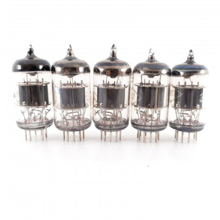 5 X 6H1П / 6N1P TUBE. 1960s RUSSIAN PRODUCTION. NOS/NIB. CH139