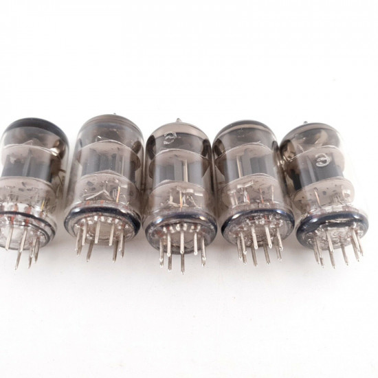 5 X 6H1П / 6N1P TUBE. 1960s RUSSIAN PRODUCTION. NOS/NIB. CH139