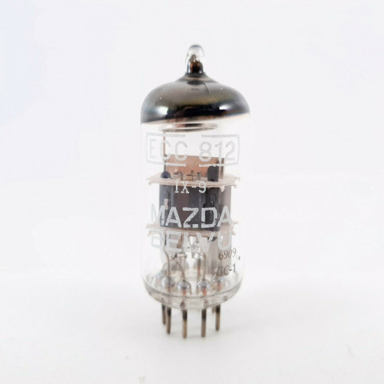 1 X ECC812 MAZDA BELVU TUBE. 1960s PRODUCTION. CQ  ENA