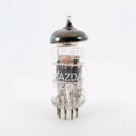 1 X ECC812 MAZDA BELVU TUBE. 1960s PRODUCTION. CQ  ENA