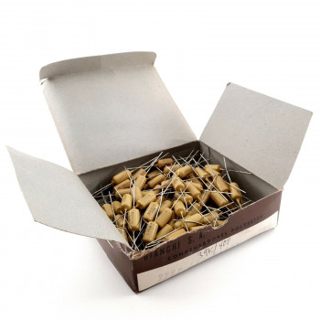 100 X 39K 39000pF 0.039uF 400V 10% MULLARD MUSTARD (BIANCHI PHILIPS) BOX  MMC