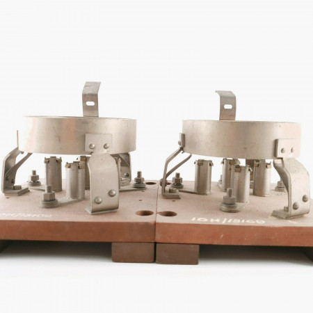 2 X TUBE SOCKET FOR V1505 EDISWAN / 4212E STC / 212E WE TUBES. 10H/13169 CJ  ENA