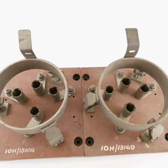 2 X TUBE SOCKET FOR V1505 EDISWAN / 4212E STC / 212E WE TUBES. 10H/13169 CJ  ENA