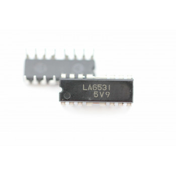 LA6531 INTEGRATED CIRCUIT NOS ( New Old Stock ). 1PC. C525CU2F100315