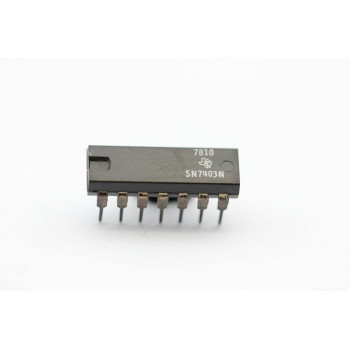 SN7403N TEXAS INST. INTEGRATED CIRCUIT NOS (New Old Stock). 1PC. C545BU1F170215