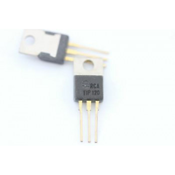 TIP120 RCA GOLD TRANSISTOR NOS( New Old Stock ) 1PC. C226U75F280314