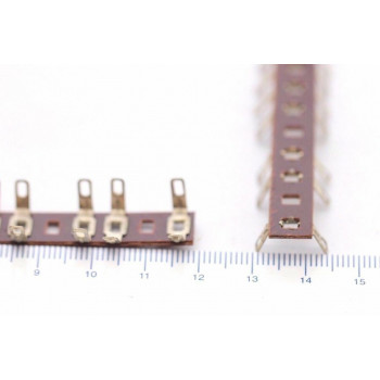 28-SOLDER-LUG BAKELITE TERMINAL STRIP A NOS 5PC. CA276CA277U1490F110517