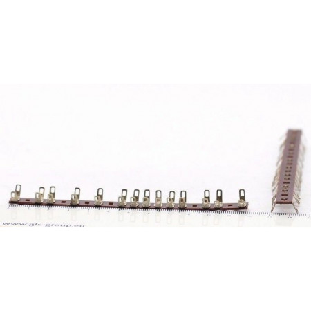 28-SOLDER-LUG BAKELITE TERMINAL STRIP A NOS 5PC. CA276CA277U1490F110517