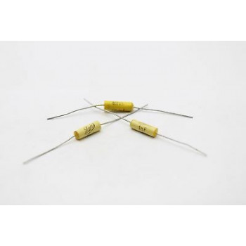 POLYESTER CAPACITOR FANS 1nF 400V 10% NOS (NEW OLD STOCK) 2PC. CA104U104F281016