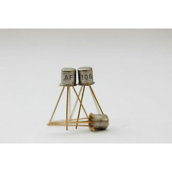 AF106 GOLD TRANSISTOR NOS ( New Old Stock ) 1PC. C257U2F140514