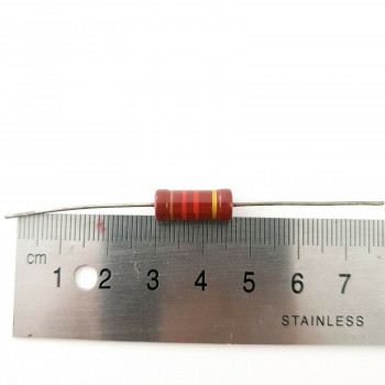 1 x 1W 1,2K 1.2K 1K2 5% 1970S VINTAGE PIHER RESISTOR. NOS. C1839U215F170521