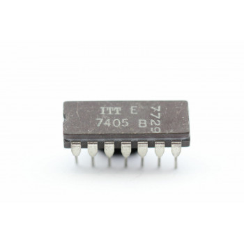 7405 ITT INTEGRATED CIRCUIT NOS ( New Old Stock ). 1PC.C545AU16F170215