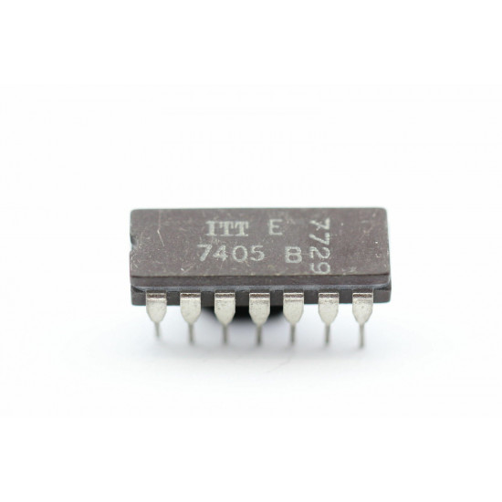 7405 ITT INTEGRATED CIRCUIT NOS ( New Old Stock ). 1PC.C545AU16F170215