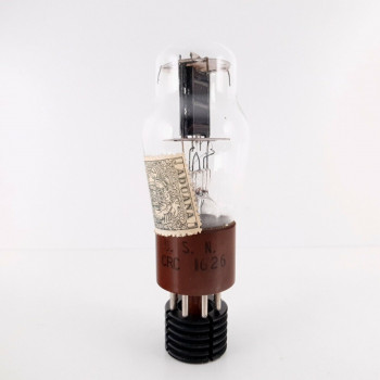 1 X CRC 1626 / VT137 RCA TUBE. BLACK PLATES. 1950s. USN. CZ  ENA 2
