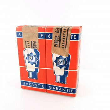 2 X 10-E-305 MAGIC EYE. 10E305. RSD BRAND. SILVER PLATES. CL  ENA 2