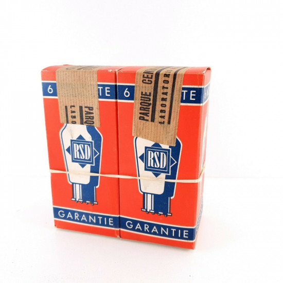 2 X 10-E-305 MAGIC EYE. 10E305. RSD BRAND. SILVER PLATES. CL  ENA