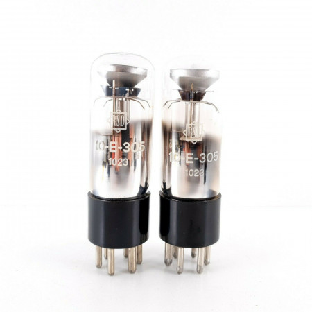 2 X 10-E-305 MAGIC EYE. 10E305. RSD BRAND. SILVER PLATES. CL  ENA