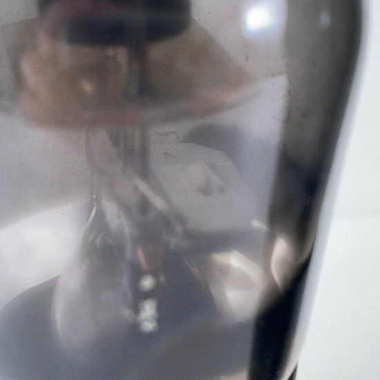 4 X KT63 TUBE. 1950s BRITISH ARMY PROD. SMOKED GLASS. MATCHED QUAD. AG  ENA