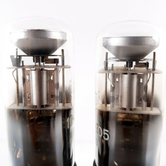 2 X 10-E-305 MAGIC EYE. 10E305. RSD BRAND. SILVER PLATES. CL  ENA