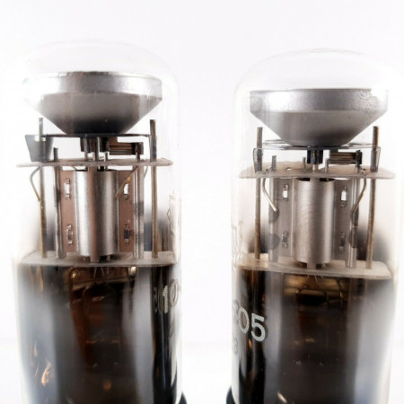 2 X 10-E-305 MAGIC EYE. 10E305. RSD BRAND. SILVER PLATES. CL  ENA