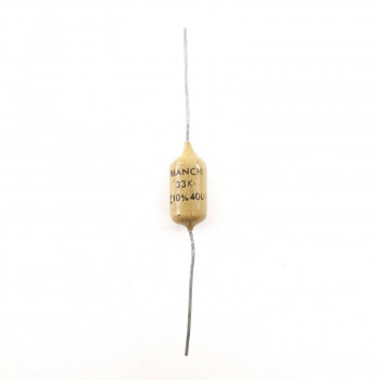 1 X 33K 33000pF 0.033uF 400V 10% MULLARD MUSTARD (BIANCHI PHILIPS)  MMC