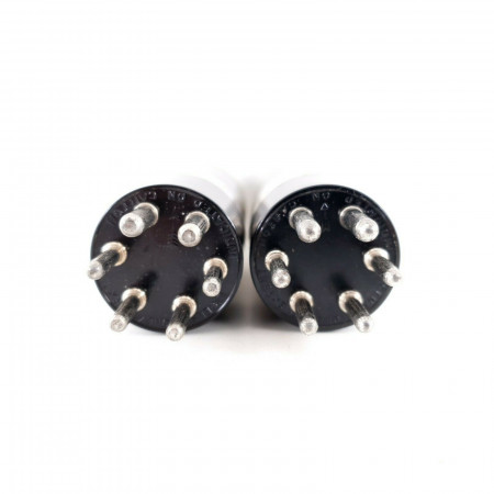 2 X 10-E-305 MAGIC EYE. 10E305. RSD BRAND. SILVER PLATES. CL  ENA