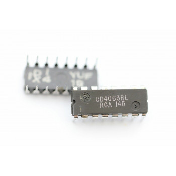 CD4063BE RCA INTEGRATED CIRCUIT NOS (New Old Stock)1PC C161U25210214