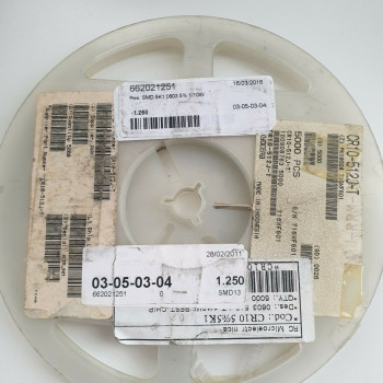 10 x 5.1K 1/10W 5% SMD KYOCERA RESISTOR. CA391U1250F060721