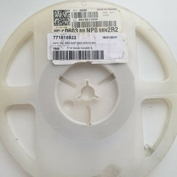 20 x 2.2pF 50V 5% SMD CERAMIC CAPACITOR. CA391U1500F060721