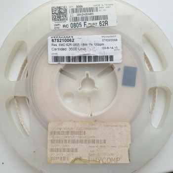10 x 62R 1/8W 1% 100PPM SMD PHYCOMP RESISTOR. CA391U2000F060721