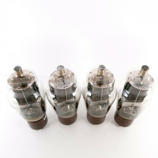 4 X JAN CRC 837 / VT-101 TUBE. RCA BRAND. BLACK PLATES. 1944 PRODUCTION. CD  ENA