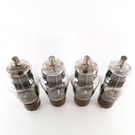 4 X JAN CRC 837 / VT-101 TUBE. RCA BRAND. BLACK PLATES. 1944 PRODUCTION. CD  ENA