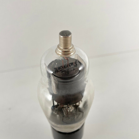 1 X 6J7G TUNGSRAM RADIO TUBE. BLACK PLATE. NOS/NIB. AF  ENA